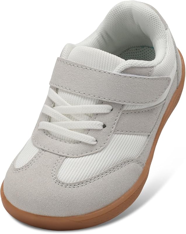 Zero Drop Minimalist Toddler Sneakers, Barefoot Slip-On Tennis Shoes f