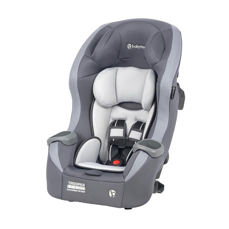 Baby Trend Trooper Slim 3-in-1 Convertible Car Seat with Adjustable Pa