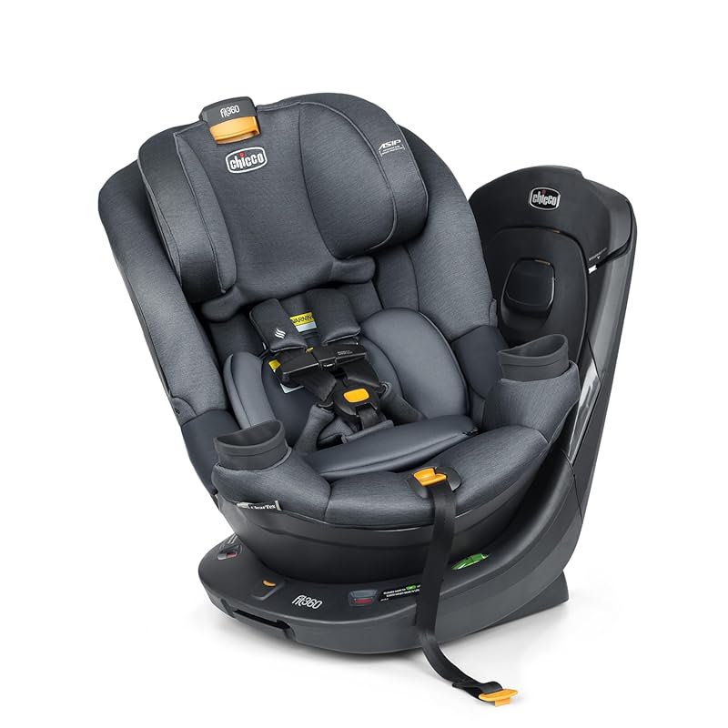 Chicco Fit360 ClearTex Rotating Convertible Car Seat with 360° Rotatio