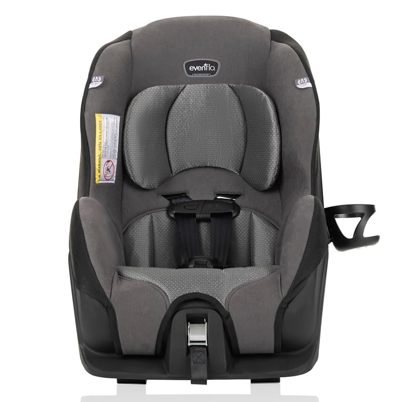 Evenflo Tribute LX Convertible Car Seat in Saturn Gray with Multi-Posi