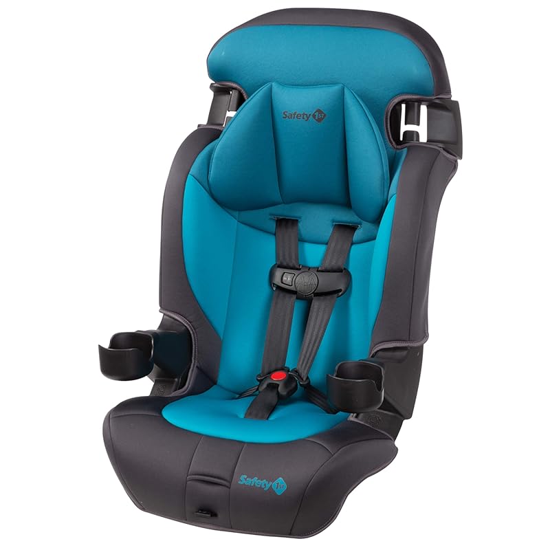 Safety 1st Grand 2-in-1 Booster Car Seat, Converts High Back to Belt-P
