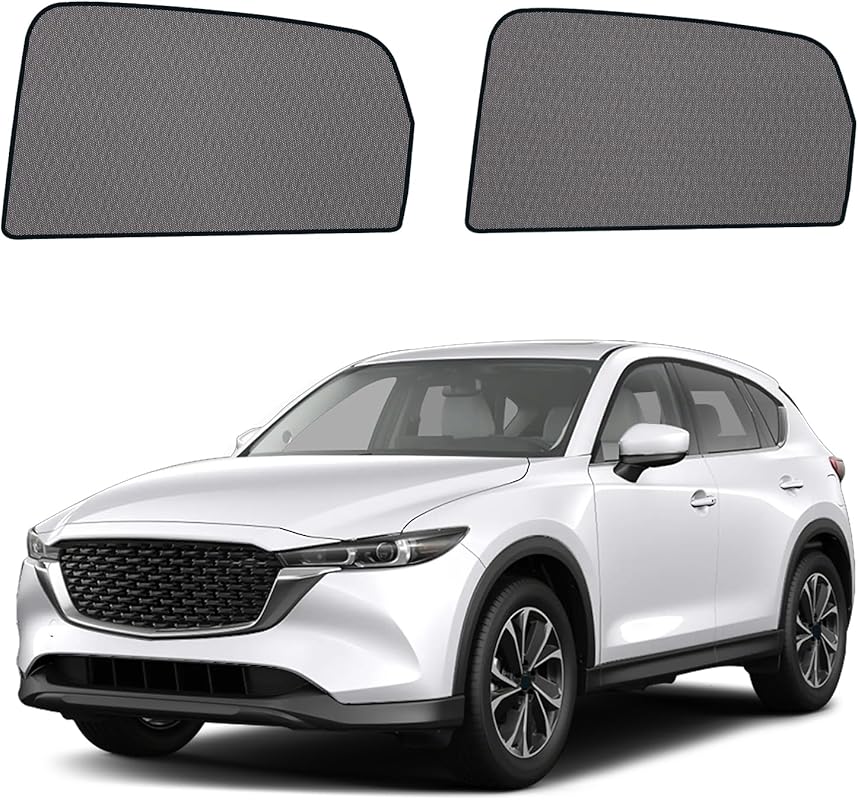 Car Window Shades for 2017-2023 Mazda CX-5, Breathable Mesh UV Protect
