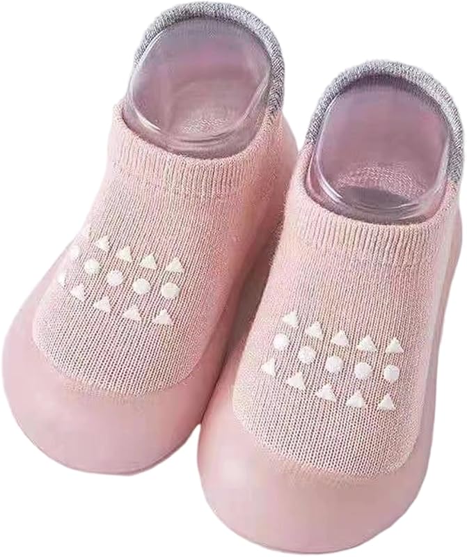 PandaEar Baby Sock Shoes with Breathable Soft Sole, Non-Slip Sneakers 