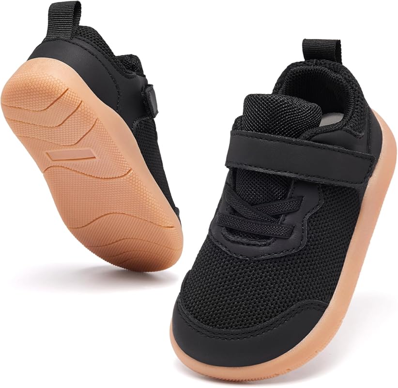 Wide Toe Box Toddler Shoes for Boys and Girls, Non-Slip, Zero Drop, Mi