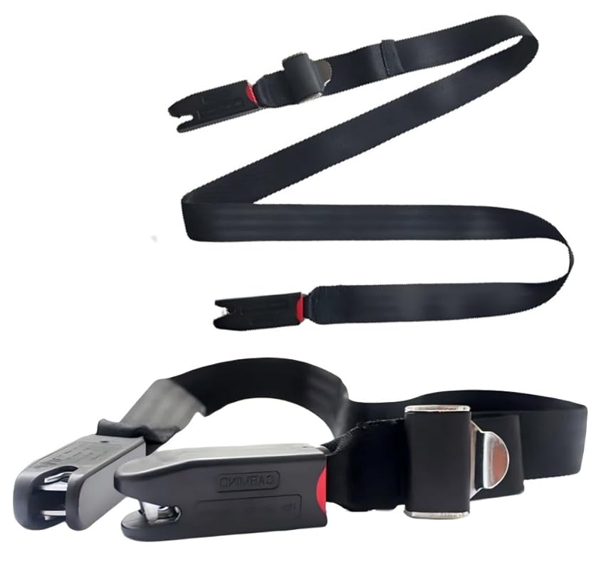 Fixing Strap Pads Compatible with Universal Isofix Kids Seat Straps, L