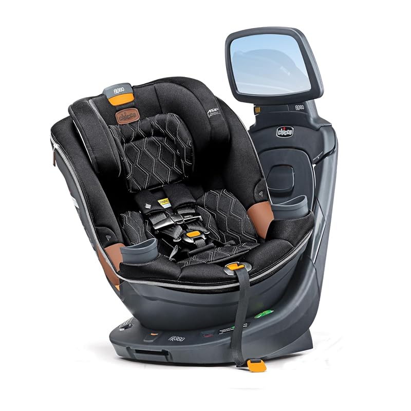 Chicco Fit360 Zip ClearTex Rotating Convertible Car Seat with 360° Rot