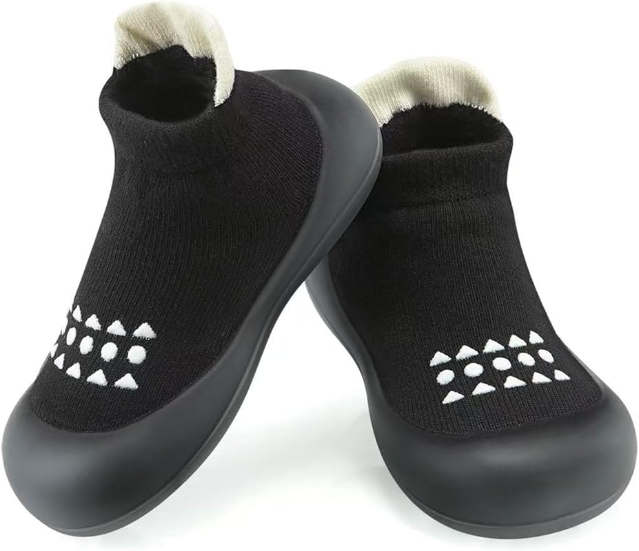 PandaEar Baby Sock Shoes, Soft Sole Non-Slip Breathable Sneakers for I